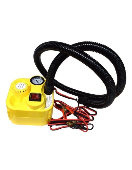 Inflador eléctrico 12V con manómetro analógico
