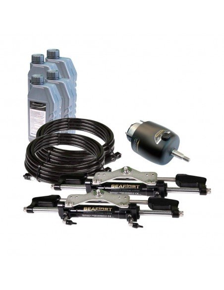 Kit Dirección Hidráulica para 2 motores Fuerabordas hasta 350 Hp