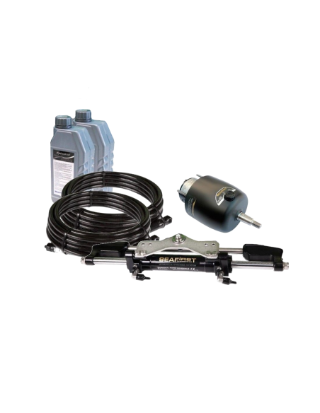 Kit Dirección Hidráulica para 2 motores Fuerabordas hasta 350 Hp