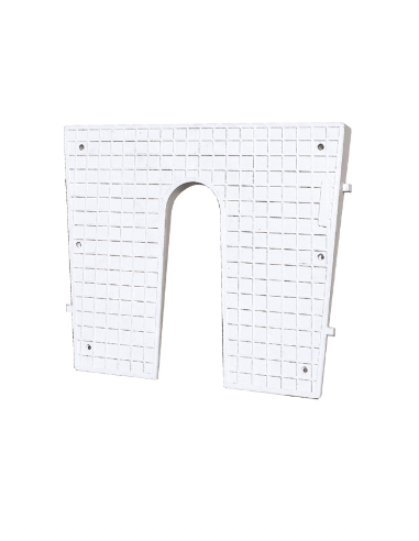 Protector de popa en forma de cuña