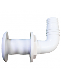 Pasacascos 90º Grados Ø 25mm