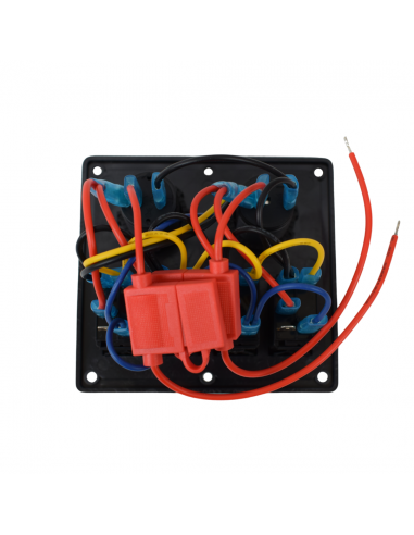 Panel Interruptores Barcos con USB