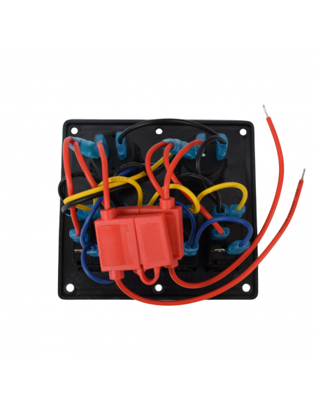 Panel Interruptores Barcos con USB