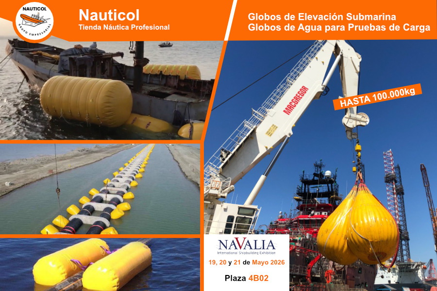 En Nauticol ponemos rumbo a Navalia 2026: Presentamos nuestras soluciones de reflotación submarina